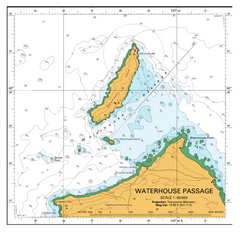 AUS 179 - Plans in Tasmania (Sheet 1) Nautical Chart