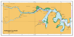 AUS 200 - Port Jackson Nautical Chart