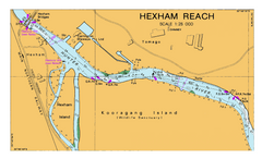 AUS 207 - Approaches to Newcastle Nautical Chart