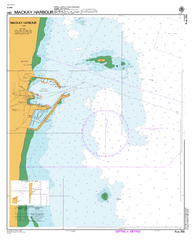 AUS 250 - Plans of Hay Point and Mackay Harbour Nautical Chart