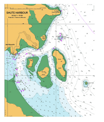 AUS 253 - Whitsunday Passage Nautical Chart