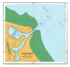 AUS 258 - Plans in Queensland (Sheet 1) Nautical Chart