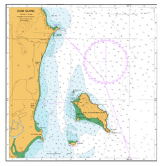 AUS 258 - Plans in Queensland (Sheet 1) Nautical Chart