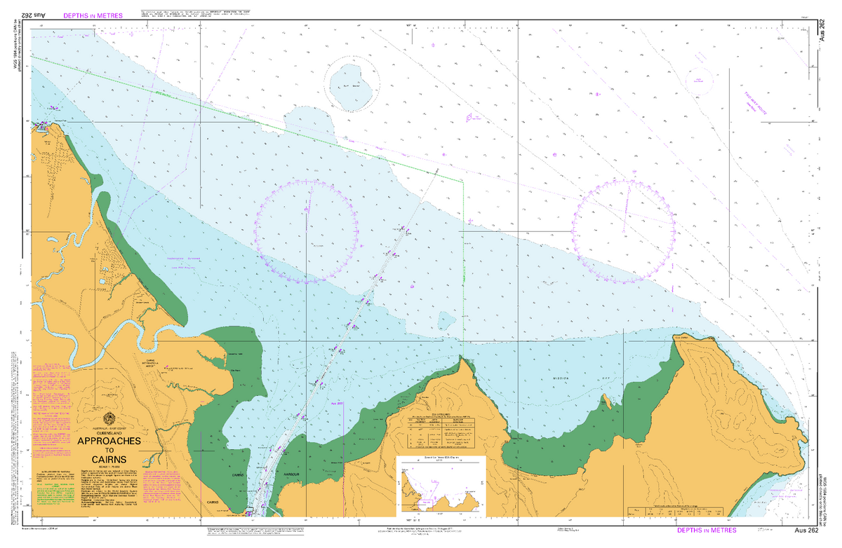 Queensland Nautical Charts - Map Shop, Fast Free Shipping - Mapworld ...