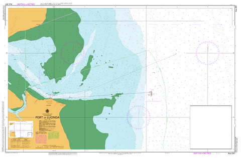 AUS 267 - Port of Lucinda Nautical Chart
