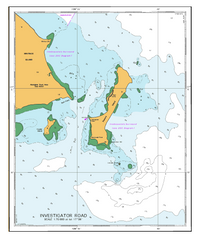 AUS 303 - Nassau River to Wellesley Islands Nautical Chart