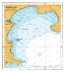 AUS 337 - King George Sound to Investigator Island Nautical Chart
