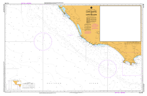 AUS 348 - Cape Martin to Cape Nelson Nautical Chart