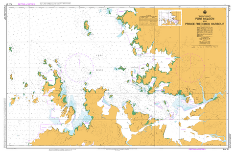 AUS 37 - Port Nelson and Prince Frederick Harbour Nautical Chart