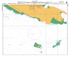AUS 41 - Plans in Western Australia (Sheet 1) Nautical Chart