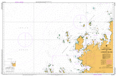 AUS 729 - Cape Voltaire to Lamarck Island Nautical Chart