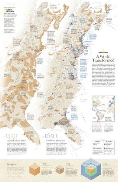 A World Transformed - Published 2007 by National Geographic — historic National Geographic map print