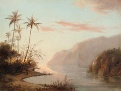 A Creek in St. Thomas (Virgin Islands) (1856) by Camille Pissarro