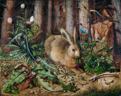 A Hare in the Forest (1585) by Hans Hoffmann