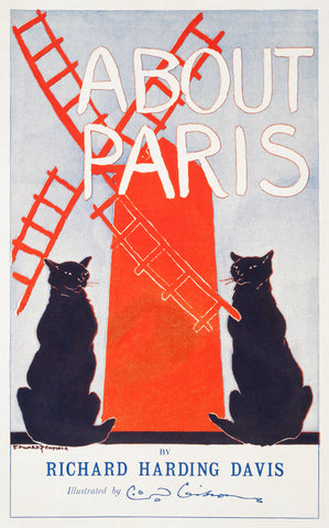 About Paris (1895) print in high resolution by Edward Penfield