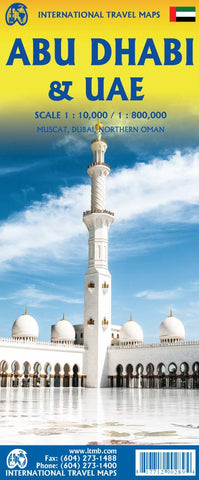 Abu Dhabi & UAE ITMB Map