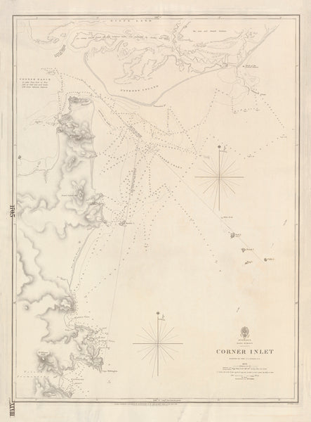 Australia — Bass Strait, Corner Inlet (1842)