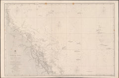 Australia — Coral Sea & Great Barrier Reefs to Torres Strait (1861)