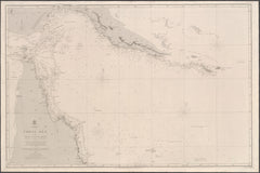 Australia — Coral Sea & Great Barrier Reefs to Torres Strait (Sheet II, 1860)