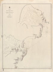 Australia — East Coast, Botany Bay & Port Hacking (1848–1853) — vintage historical map reproduction