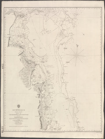 Australia — East Coast, Cape Sidmouth to Cape Grenville & the Barrier Reefs (1843–48)