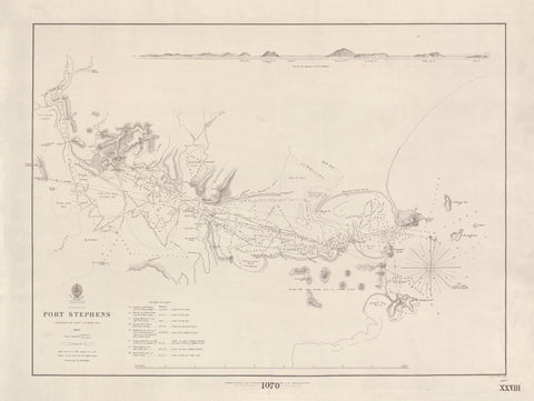 Australia — East Coast, Port Stephens (1845)