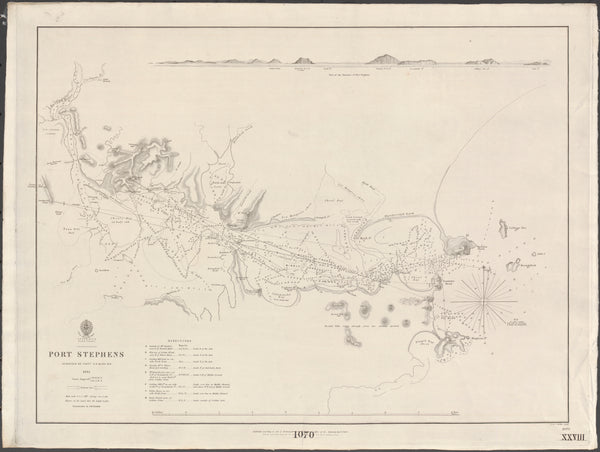 Australia — East Coast, Port Stephens (1845)