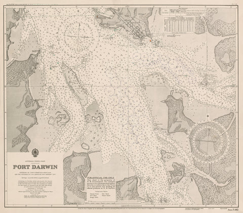 Australia — North Coast: Port Darwin (1937–1944)