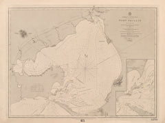 Australia — South Coast, Port Phillip (1836–1856) — vintage historical map reproduction