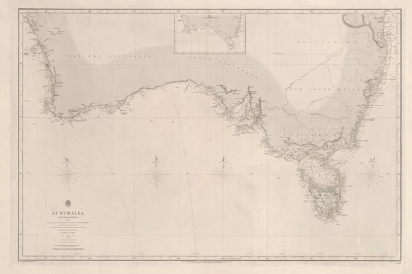 Australia — Southern Portion (1861)