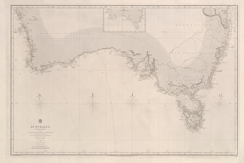 Australia — Southern Portion (1861)