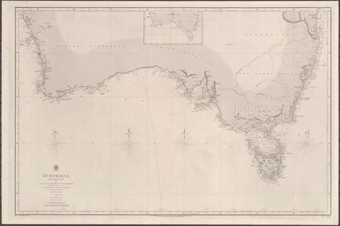 Australia — Southern Portion (1861)