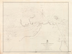 Australia — Torres Strait, Endeavour Strait from Booby Island to Cape York (1844) wall map | Mapworld