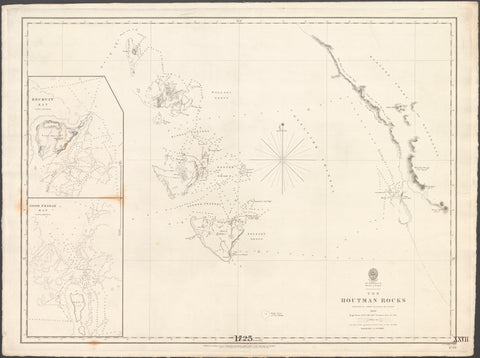 Australia — West Coast, the Houtman Rocks (1840)