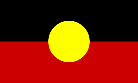 Australian Aboriginal Flag 1800 x 900mm