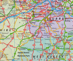 Britain Collins Folded Map 2025