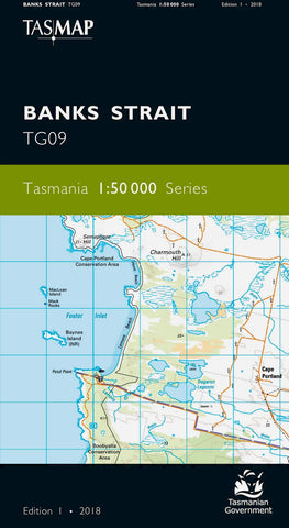 Banks Strait 1:50,000 Topographic Map – Tasmania