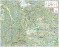 Bogong Alpine National Park Area (VIC) Topographic Wall Map by Spatial Vision