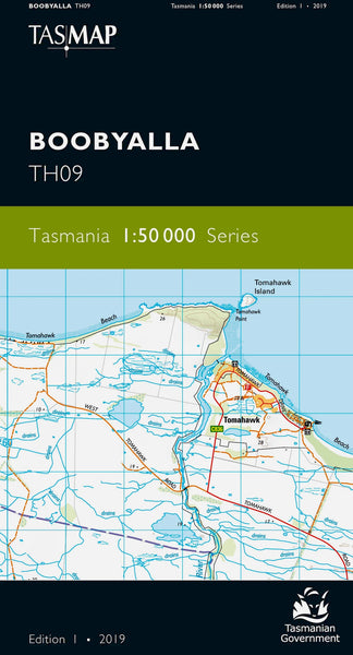 Boobyalla 1:50,000 Topographic Map – Tasmania