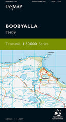 Boobyalla 1:50,000 Topographic Map – Tasmania