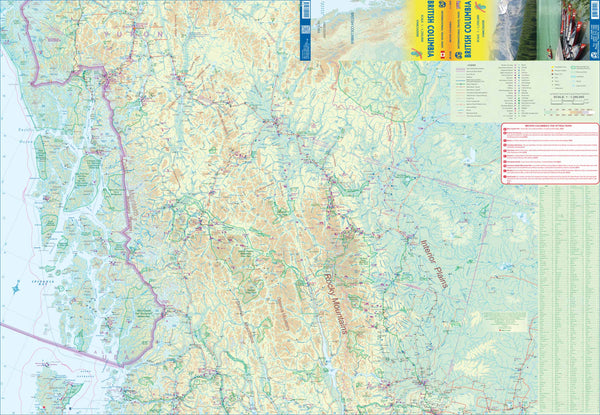 British Columbia Map – ITM | Mapworld