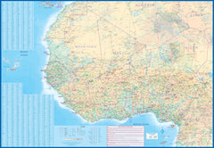 Burkina Faso & West Africa ITMB Map