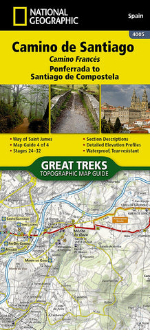 Camino de Santiago NGS Ponferrada to Santiago de Compostela Book No 4