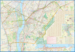 Egypt & Cairo ITMB Map – detail view – ITM | Mapworld