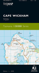 Cape Wickham 1:50,000 Topographic Map – Tasmania