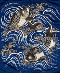 Carp in Waves during Meij period