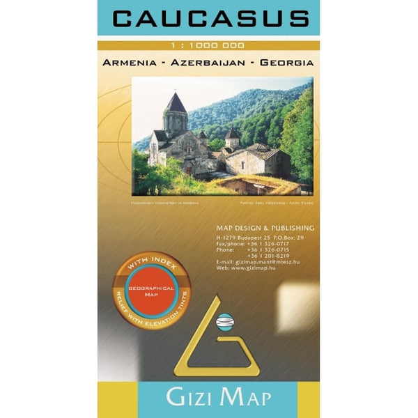 Caucasus Gizi Maps Folded