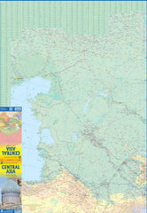 Central Asia ITMB Map – detail view – ITM | Mapworld