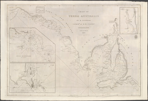Chart of Terra Australis — Sheet III, South Coast (1802–1853)