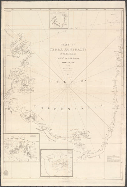 Chart of Terra Australis — Sheet II, North Coast (1802–1841)
